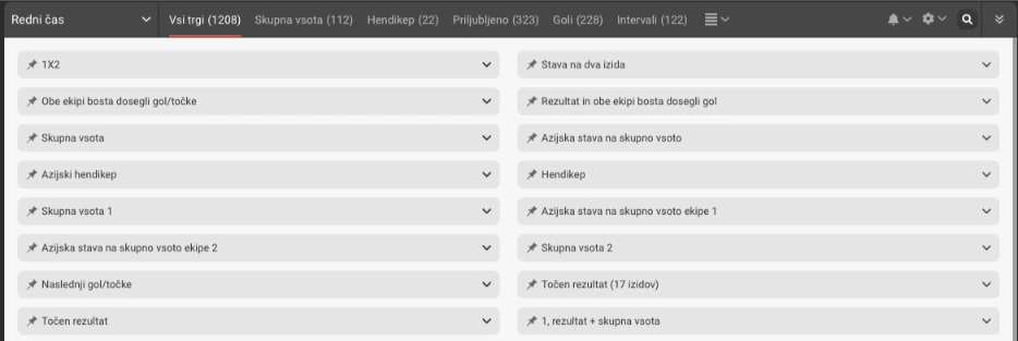 Trgi Športnih Stav Slovenia